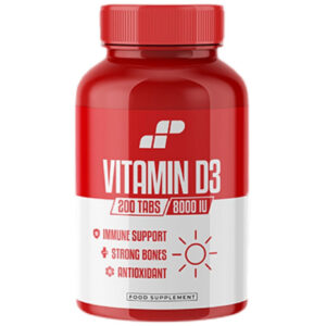 Muscle Power - Vitamin D-3 8000 IU 200 TABS