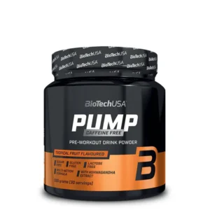 PUMP PRE-WORKOUT – CAFFEINE FREE – BIOTECH USA