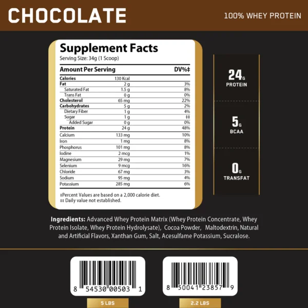 100 % WHEY PROTEIN 1KG